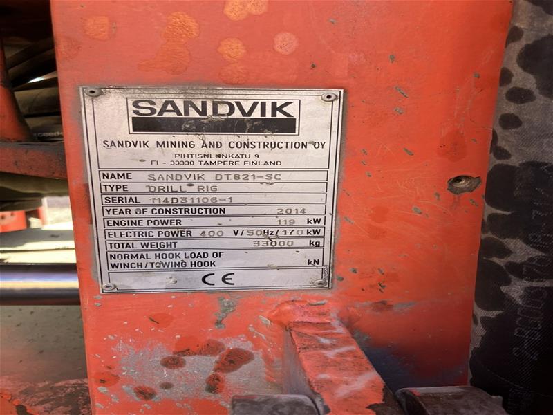 Sandvik DT821-SC